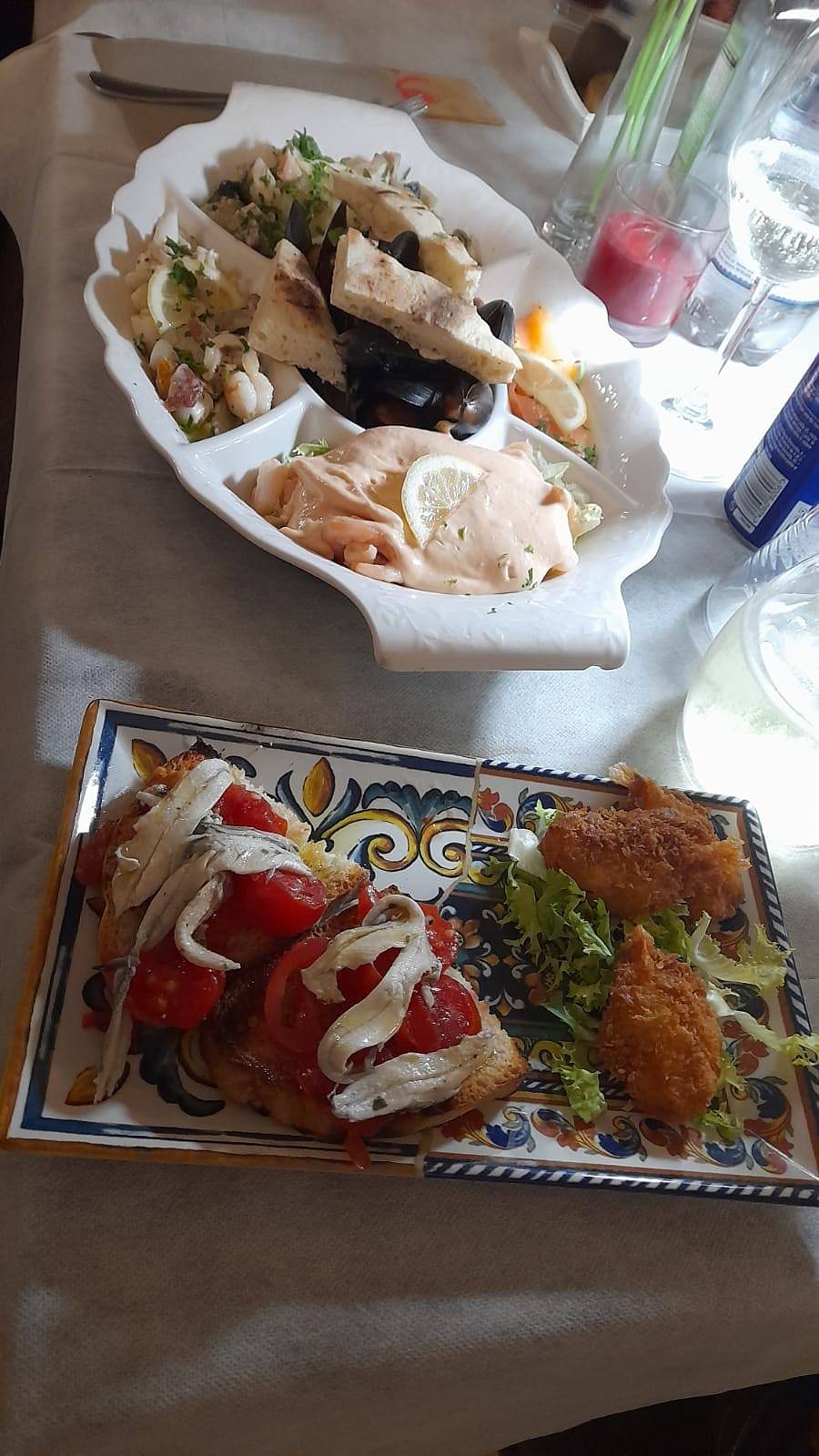 Antipasto di mare della Perla Nera