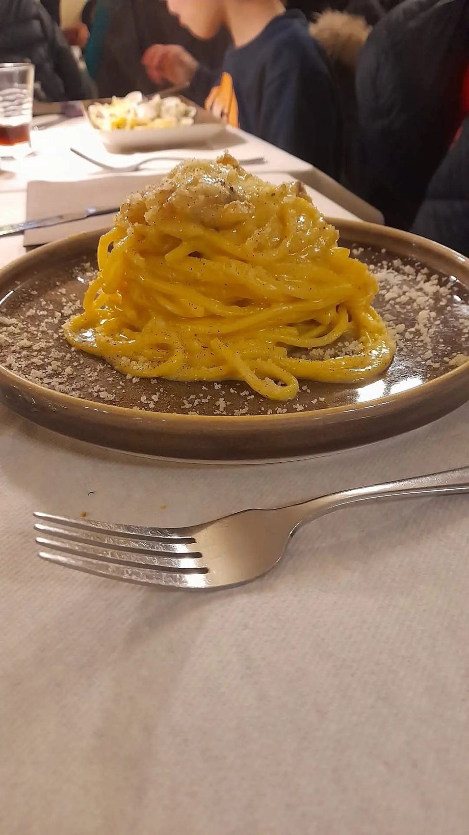 Un primo di pasta della Perla Nera